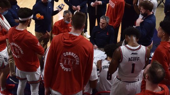 Dambrot will have a new-look promising Duquesne squad in 2021 taken in Altoona, Pa. (Duquesne)